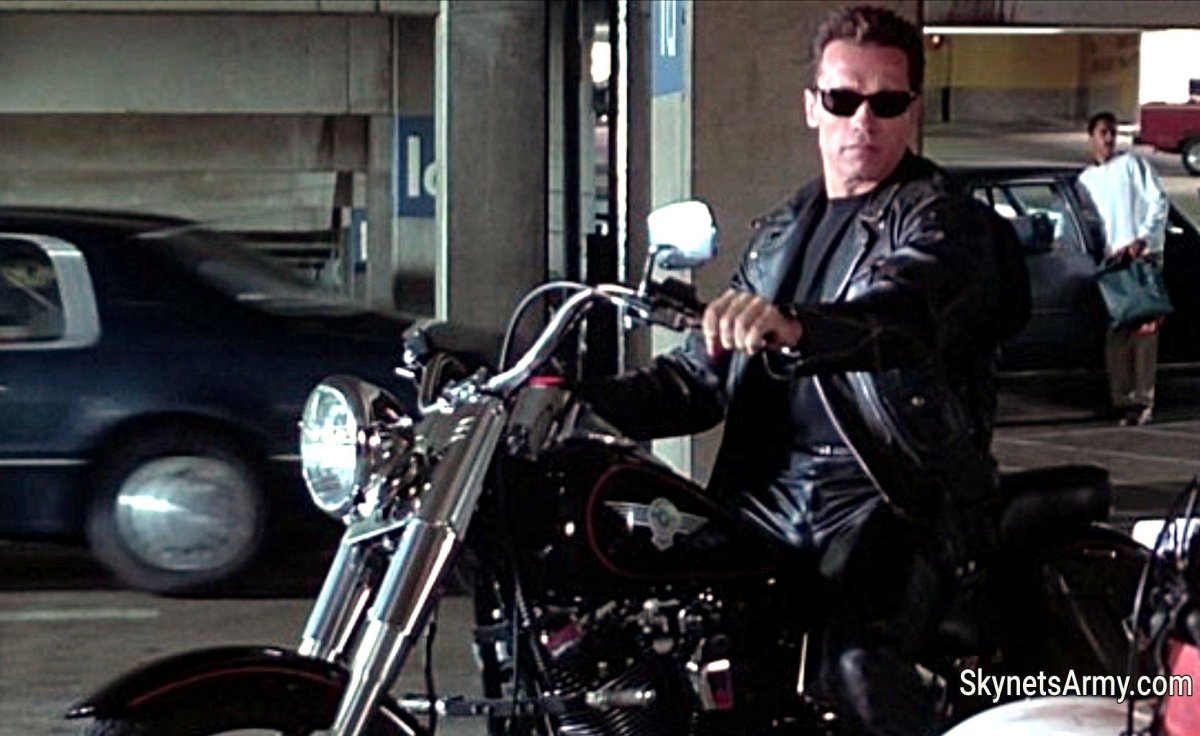 Harley Davidson Fatboy Терминатор 2