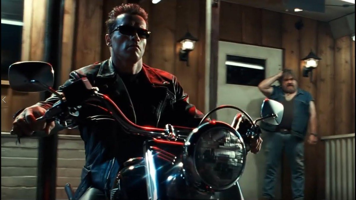 Терминатор с лобовым стеклом