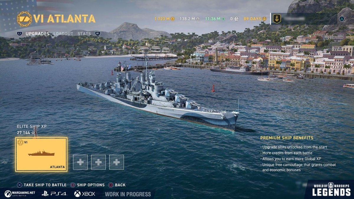 World of Warships Legends Atlanta