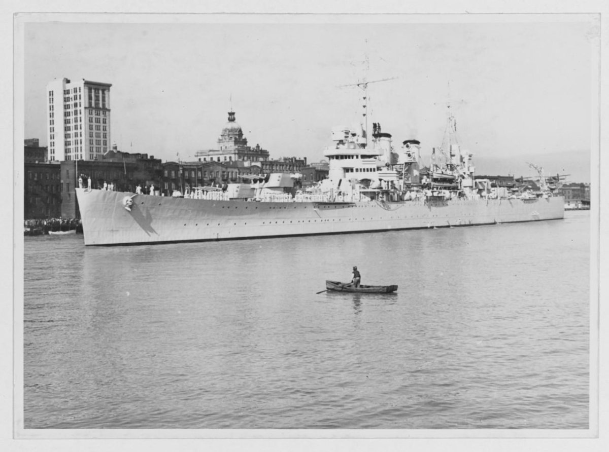 Крейсер Бруклин 1938