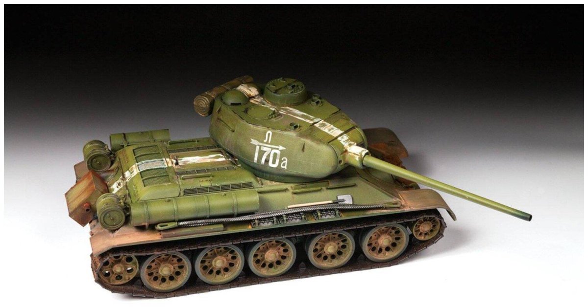 Звезда модель танк т-34/85