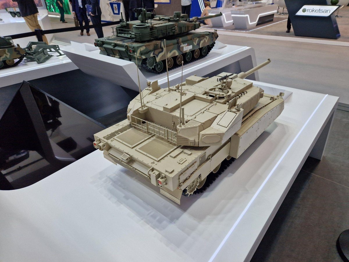 Южнокорейский танк k2 Black Panther