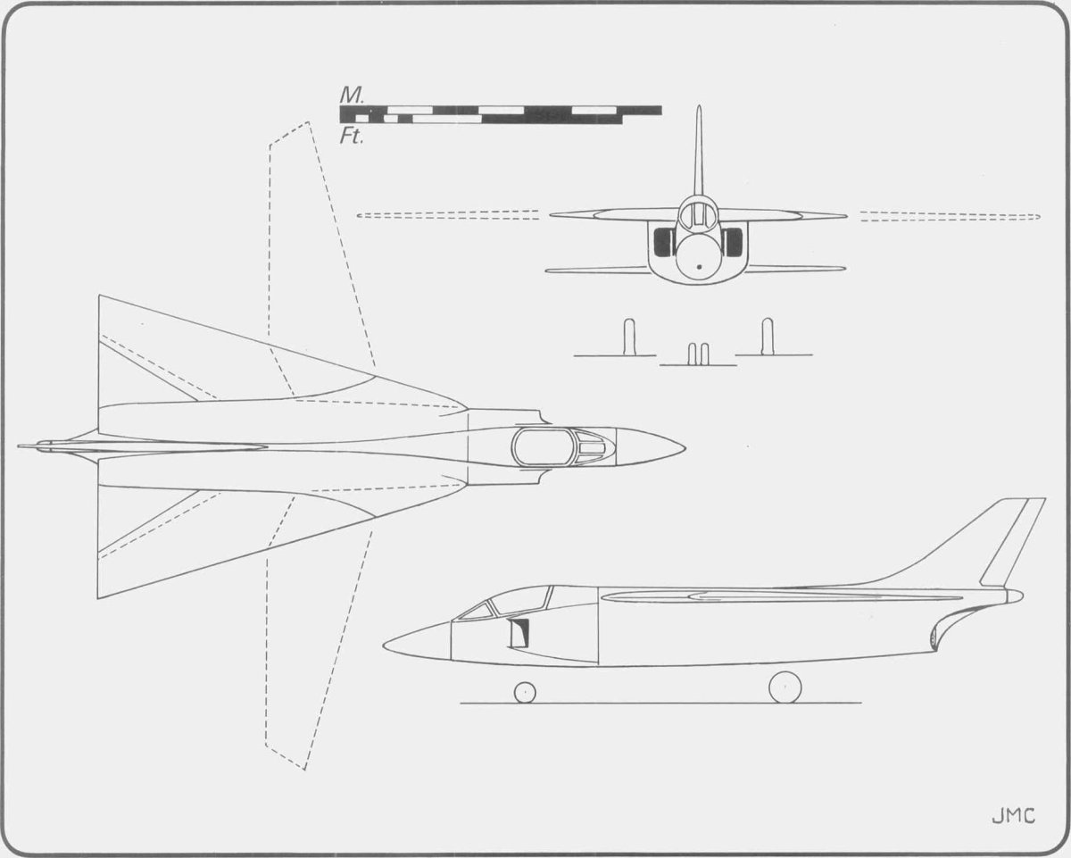 Breguet 693 самолет чертежи