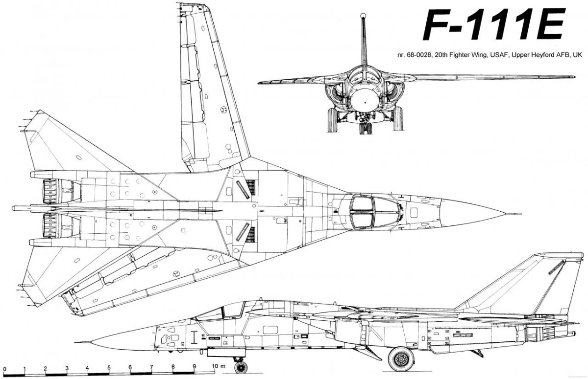 Бомбардировщик f-111