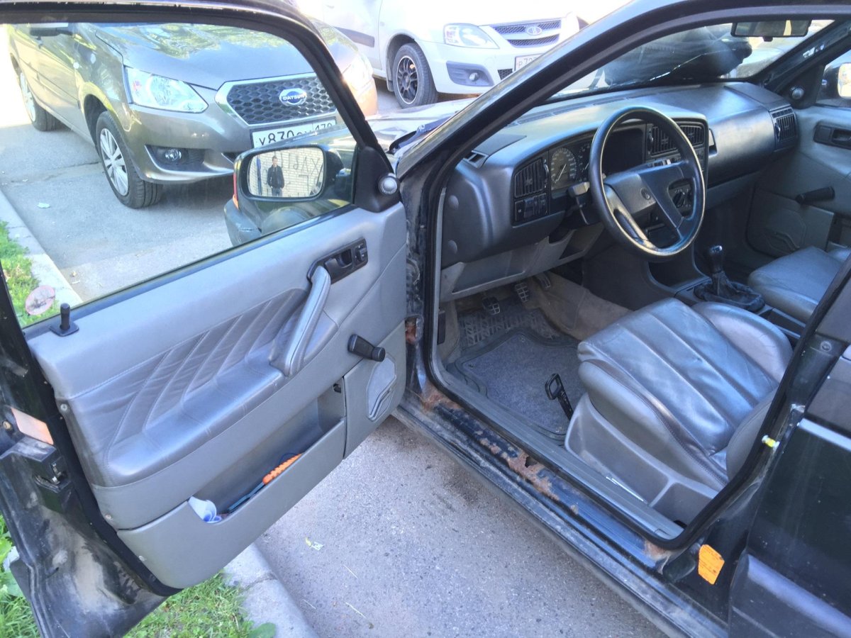 Кожаный салон Пассат б4