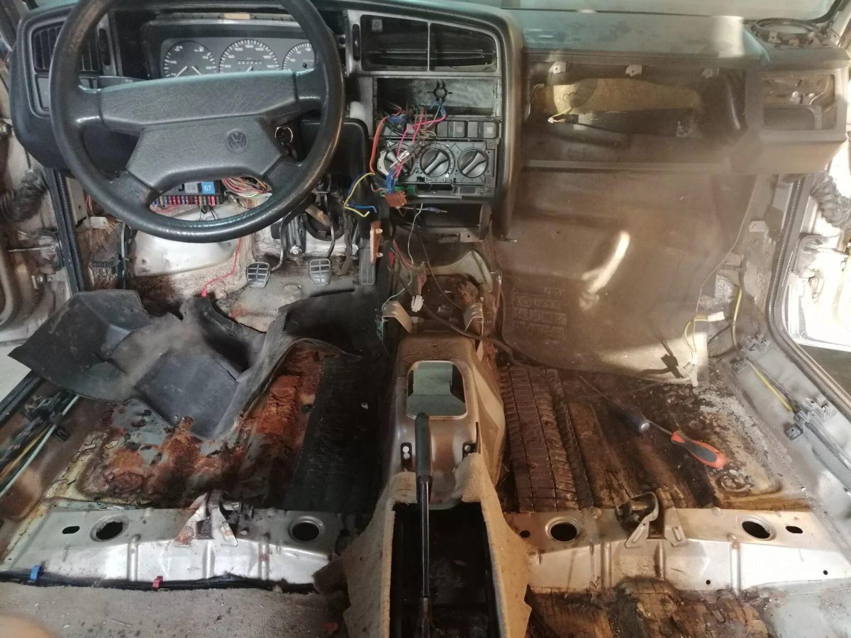 Гольф 3 разбор салона