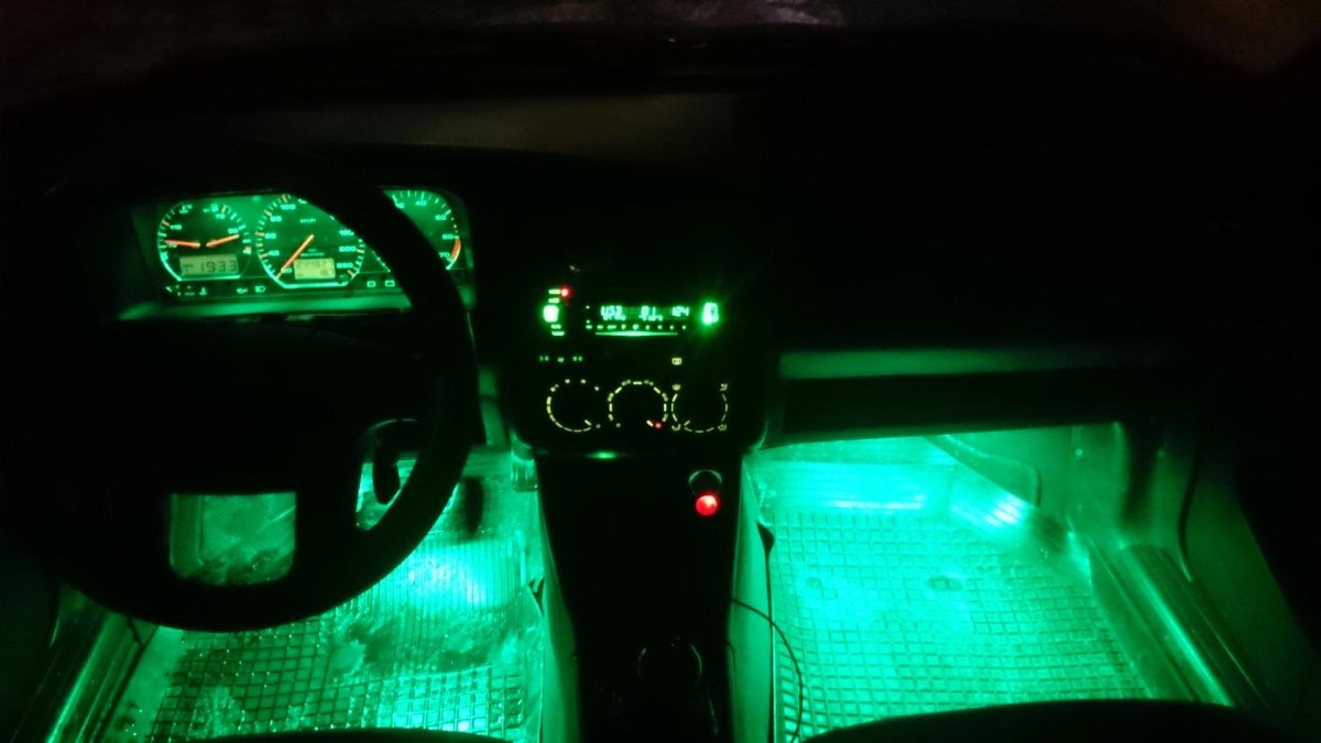 Подсветка салона Пассат б3