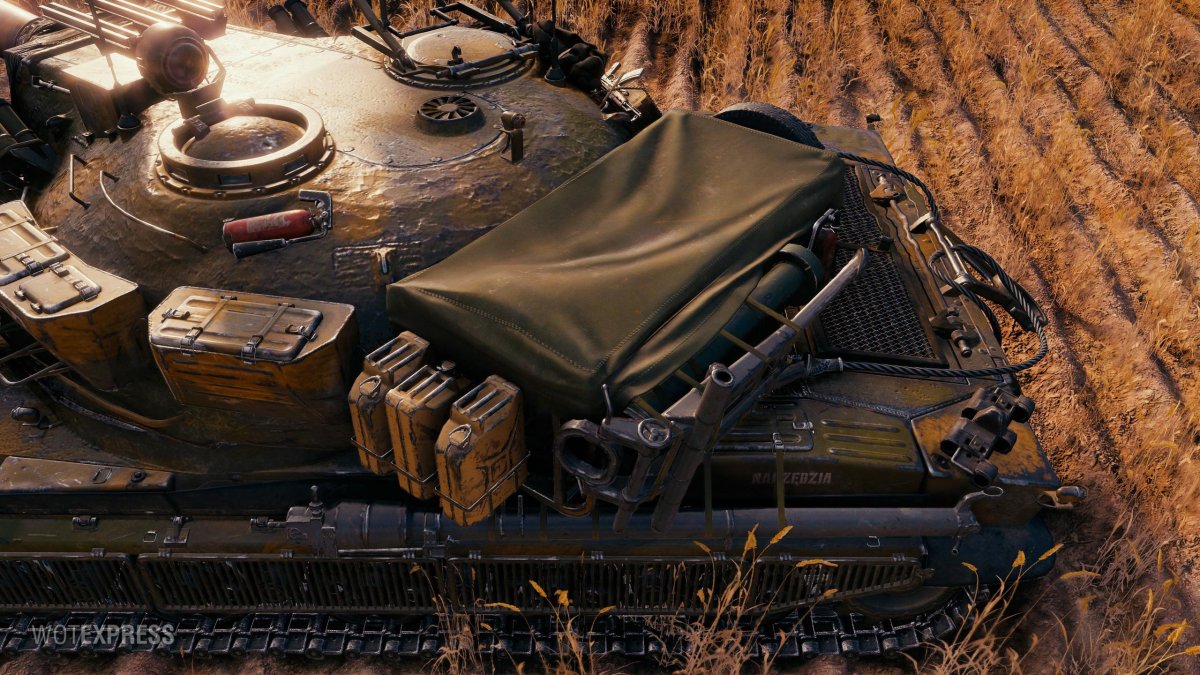 World of Tanks бой