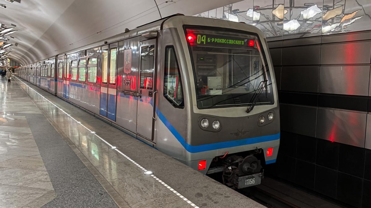 Метро поезд Русич 81-740