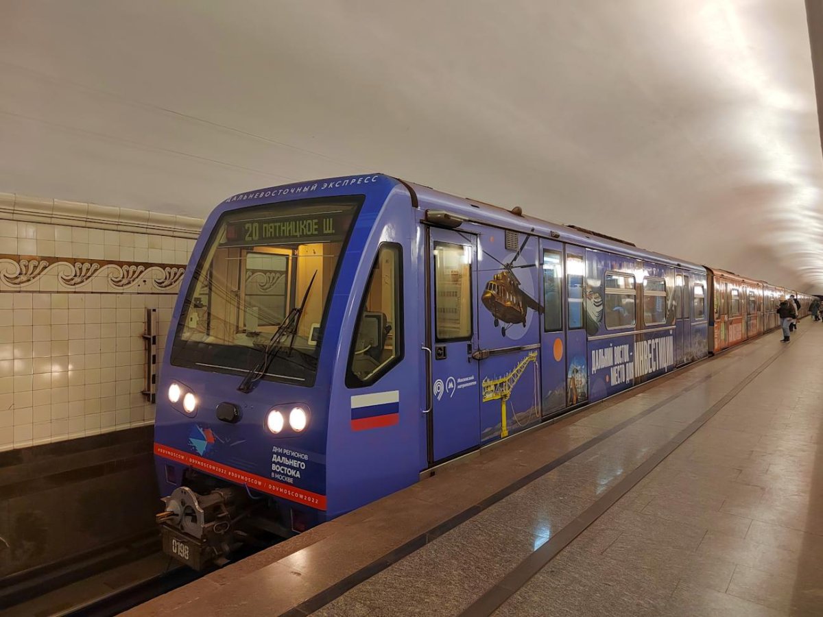 Вагон метро Казань Русич