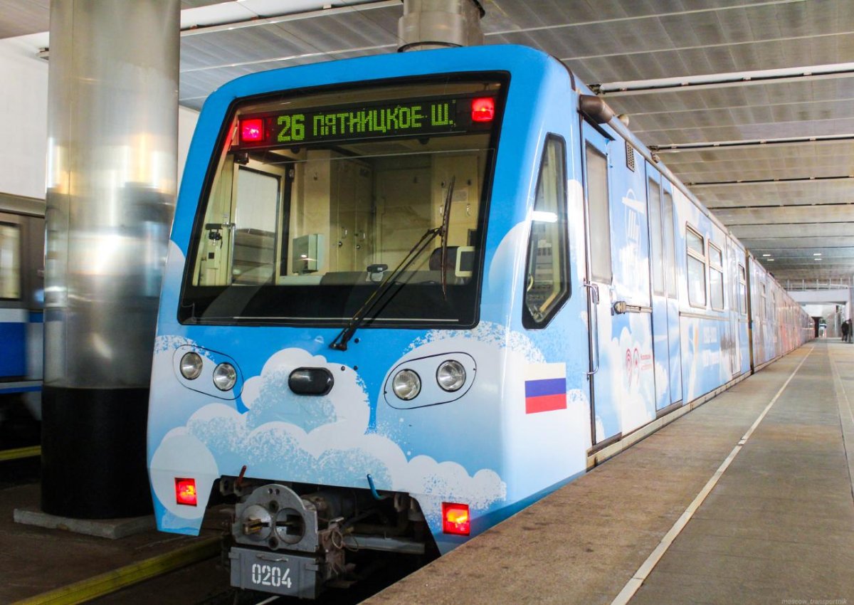 Поезд метро Русич