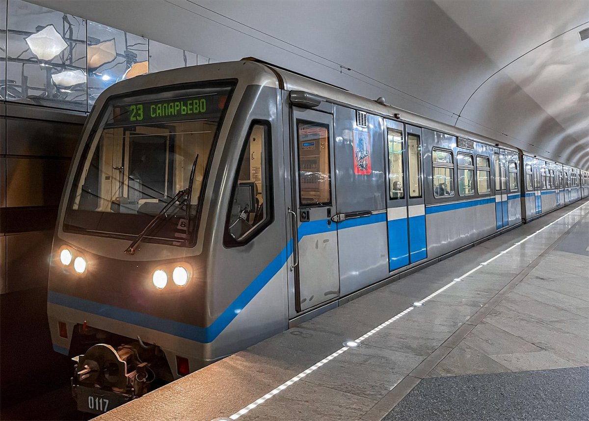 Метропоезд Русич Москва