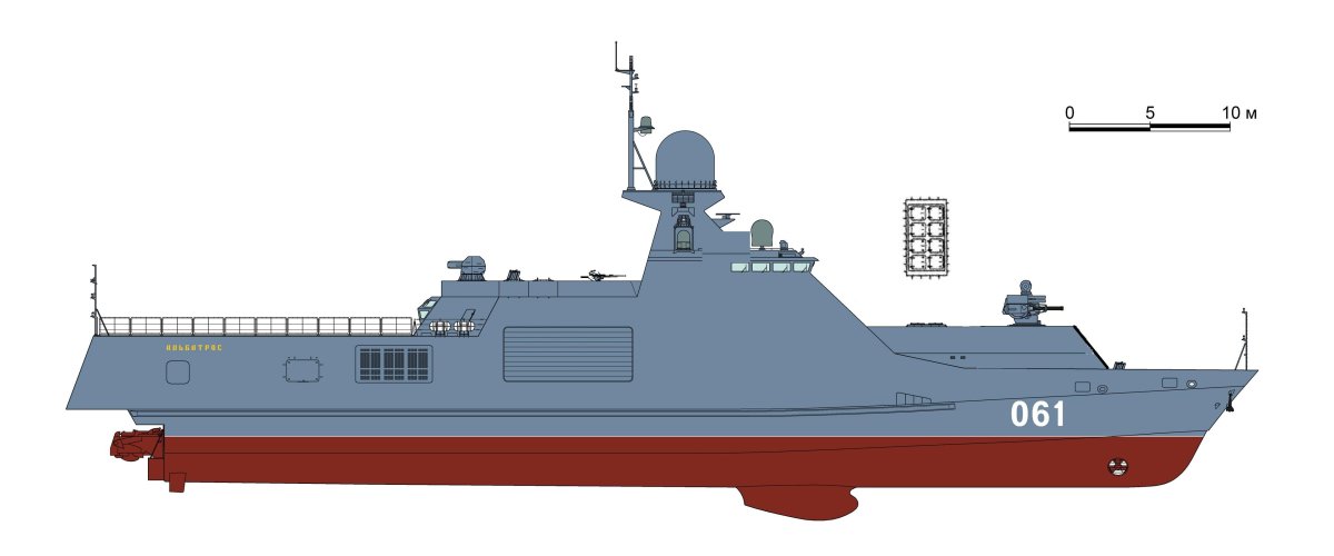 МПК 1124 Альбатрос чертежи