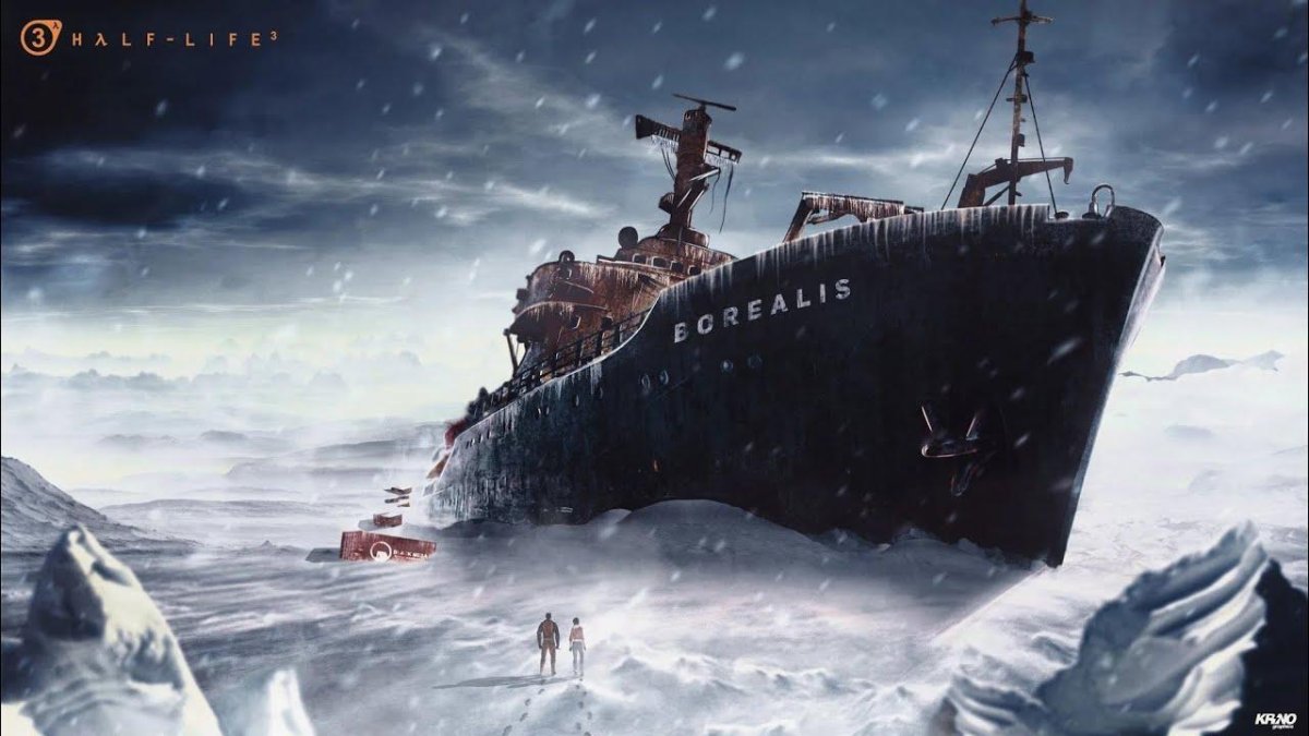 Ледокол Борей half Life 2