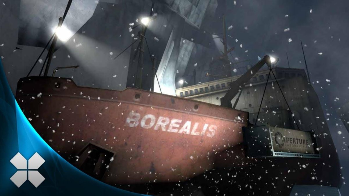 Корабль Борей half-Life 2