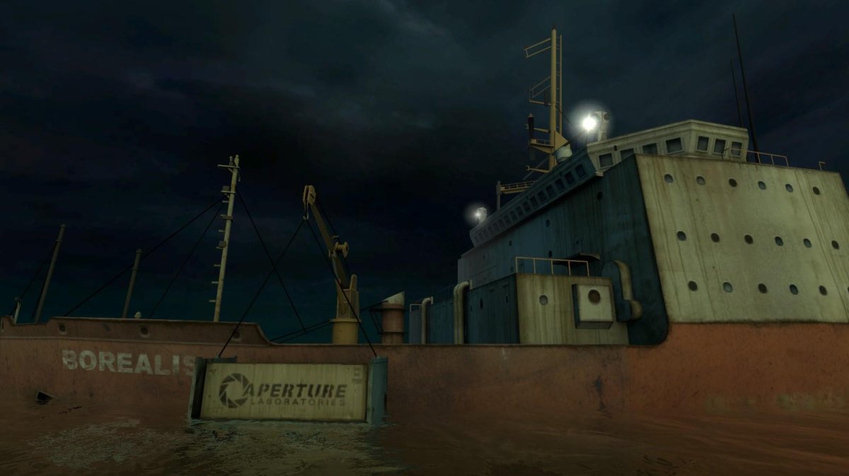 Корабль Борей half-Life 2