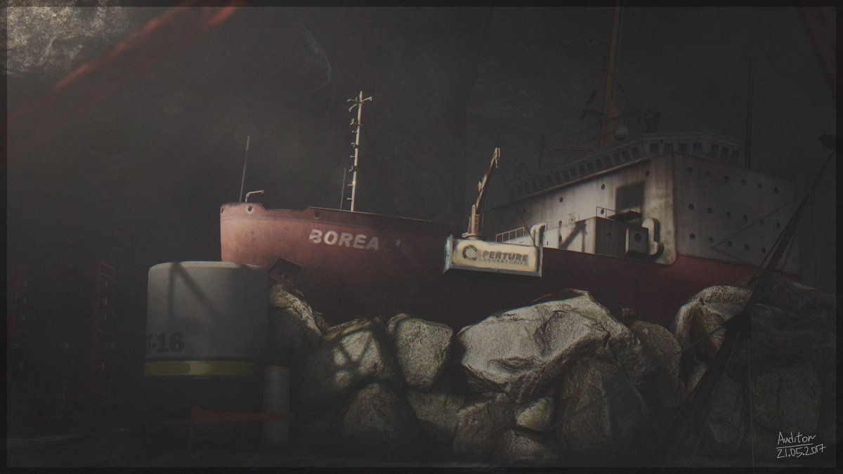 Борей корабль half Life