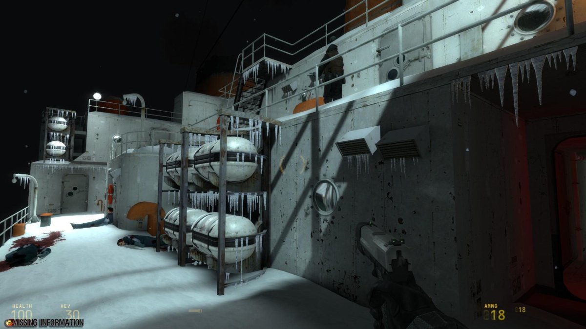 Корабль Борей half-Life 2