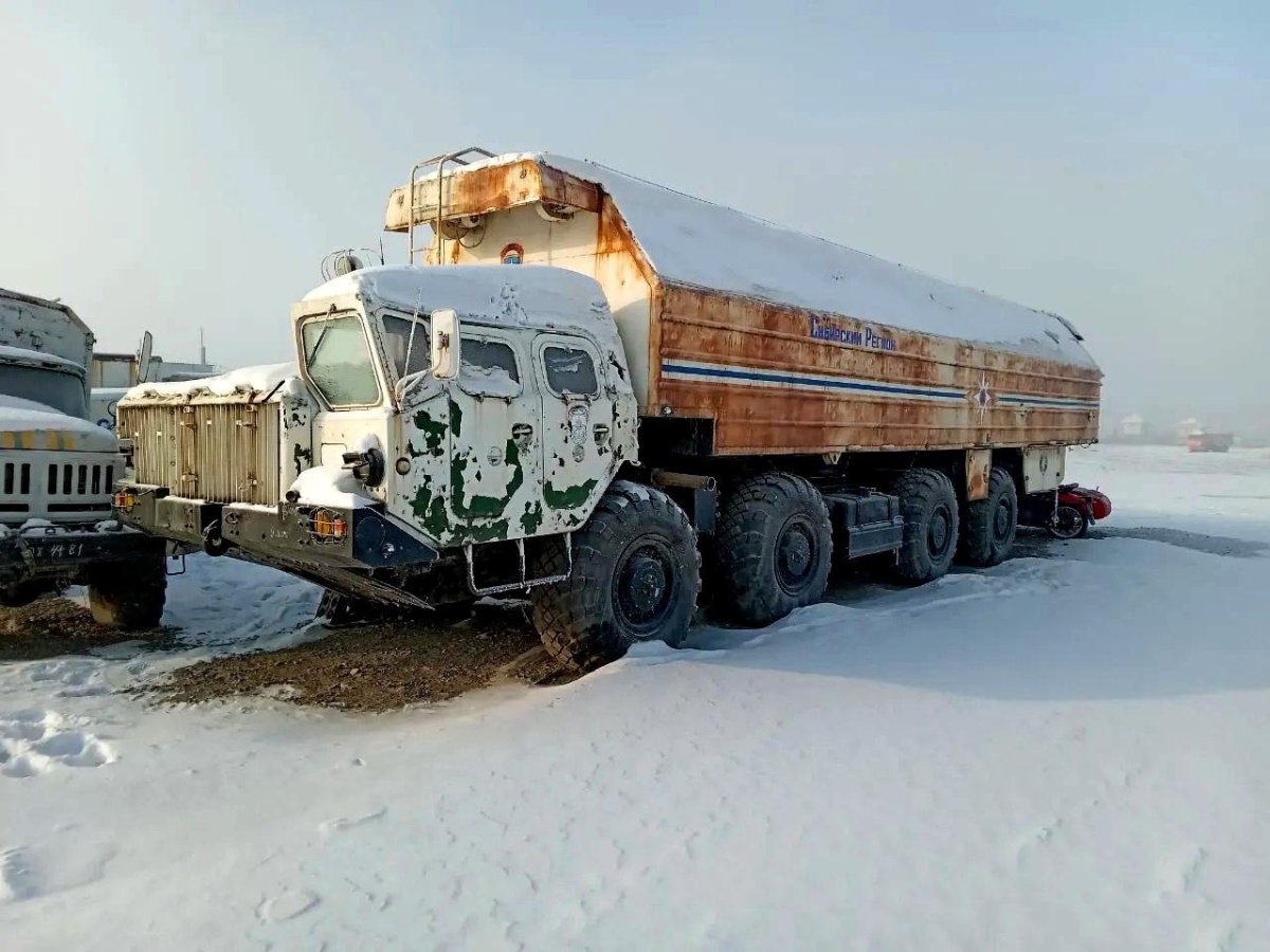 МАЗ 543 лесовоз