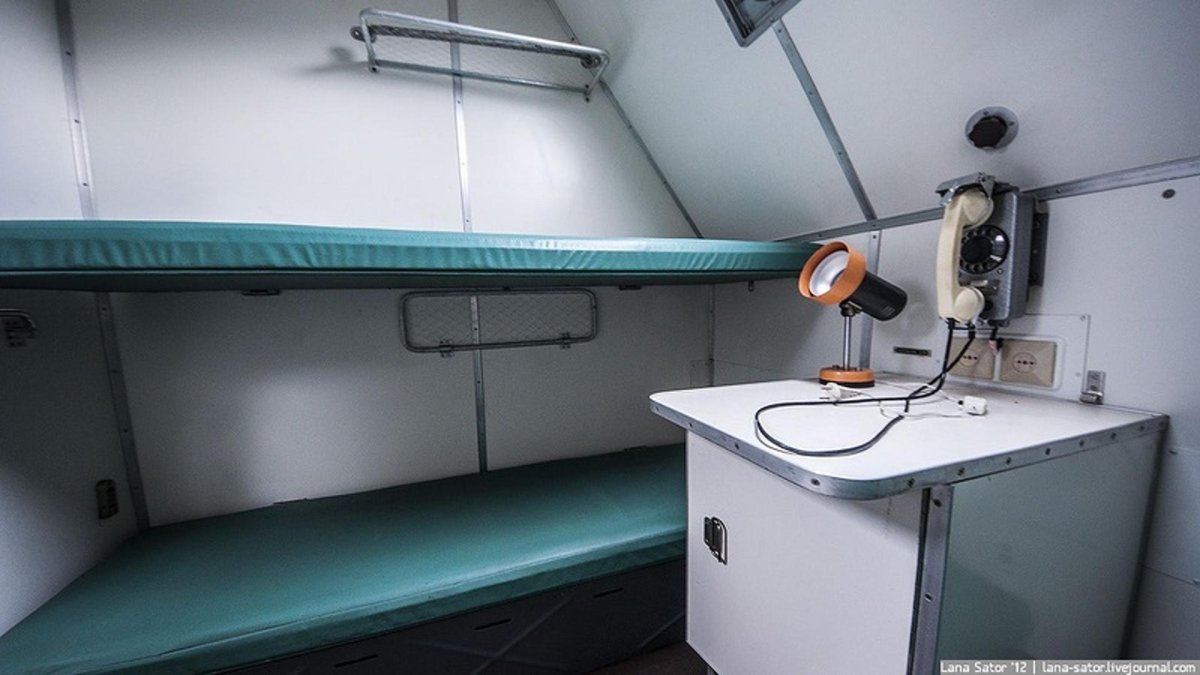 МАЗ 543 кунг внутри