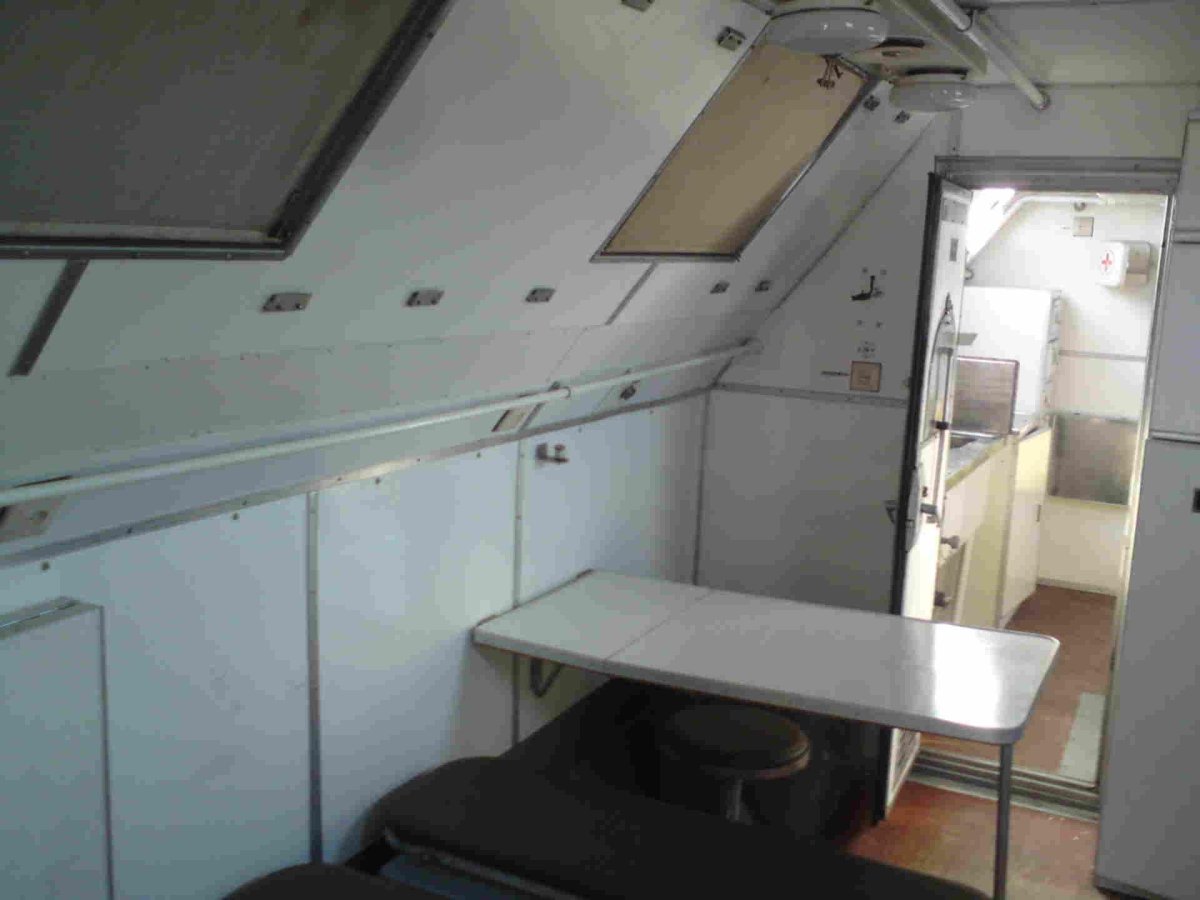 МАЗ 543 кунг внутри