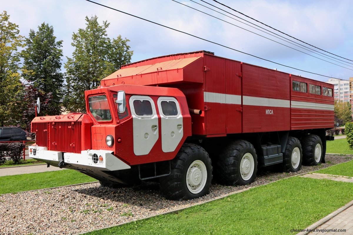 МАЗ 542 пожарный