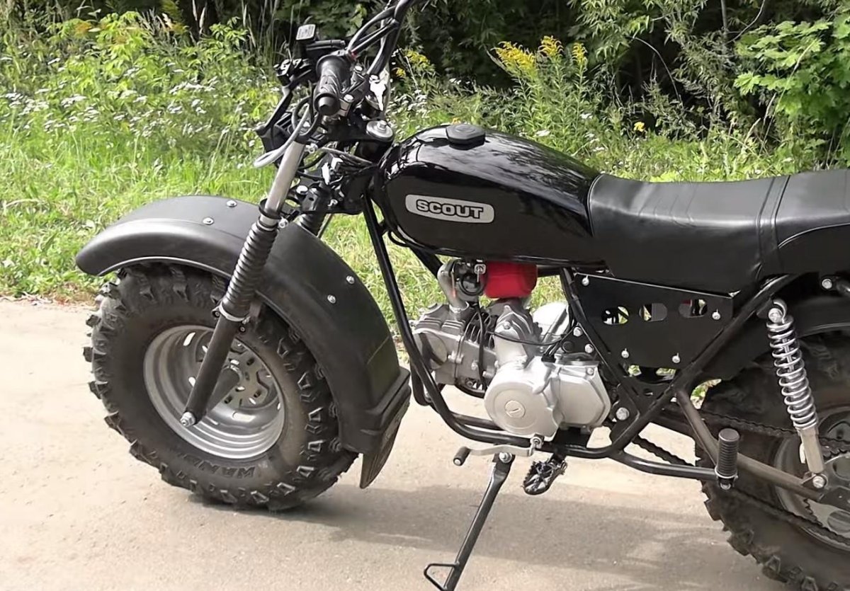 Мотоцикл внедорожный Скаут-3