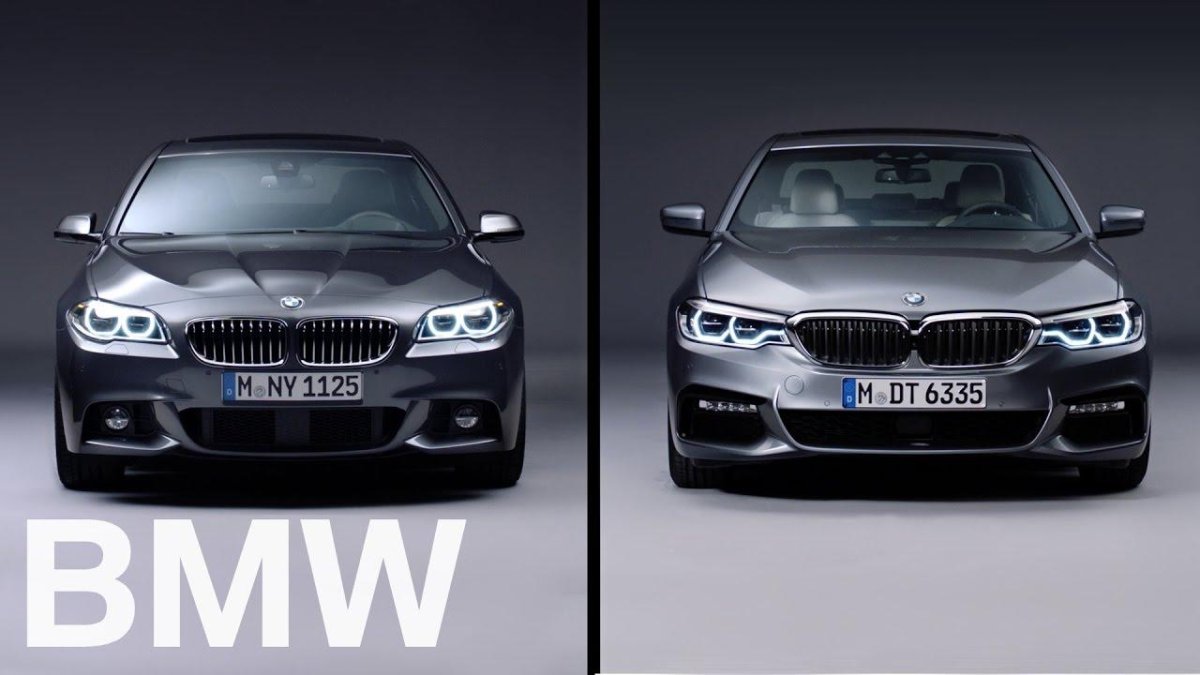 BMW 5 f10 vs g30