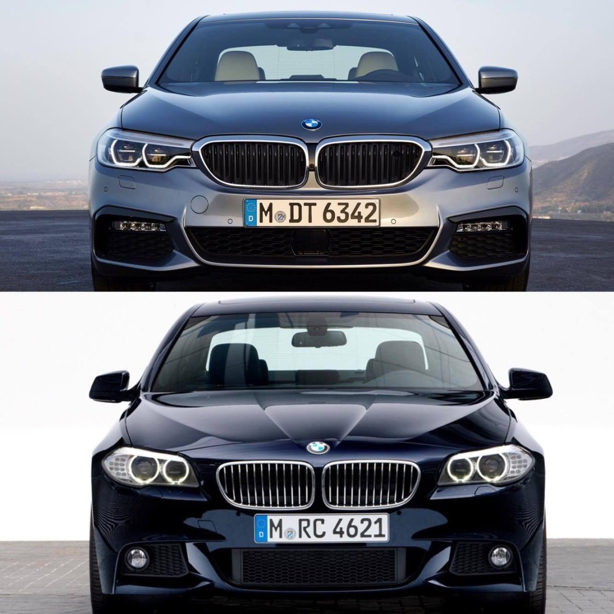 BMW f10 vs g30