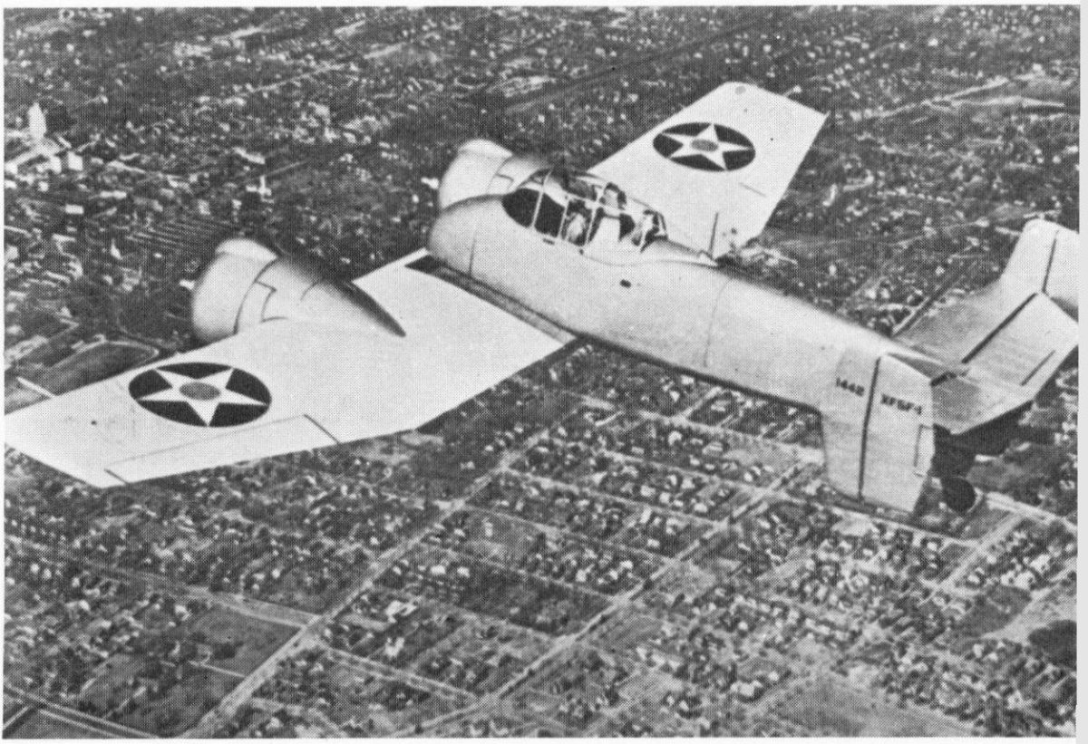 Grumman xf5f-1 Skyrocket