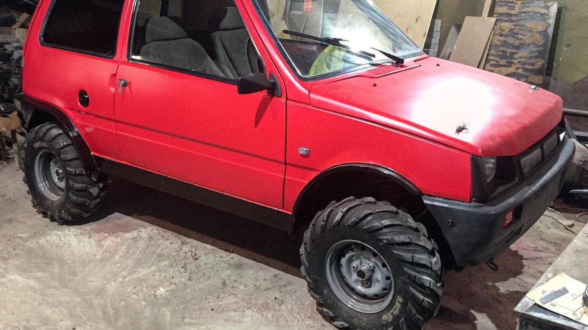 Ока 1111 Квадро колеса