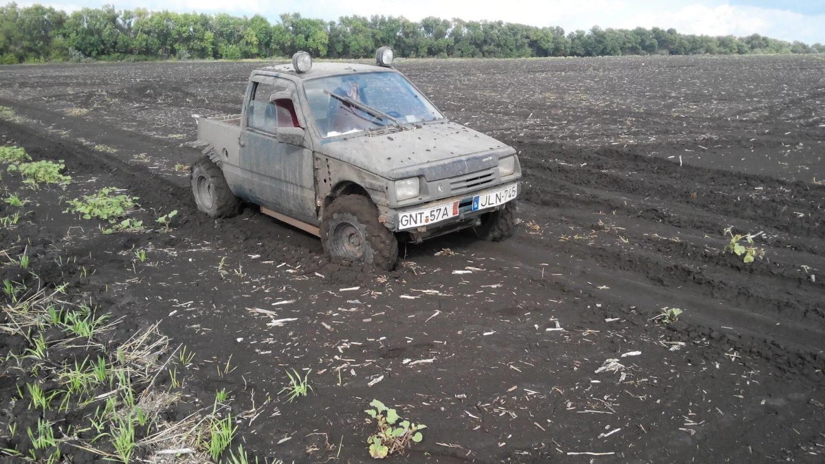 Ока в грязи