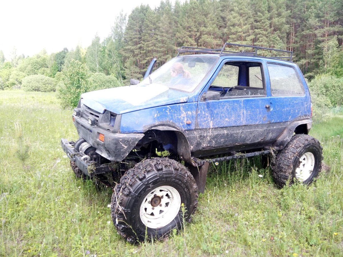 Ока на квадрорезине