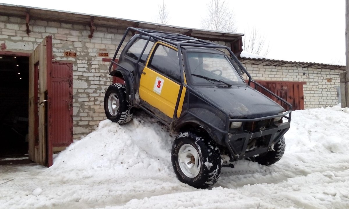 ВАЗ 1111 Ока полный привод