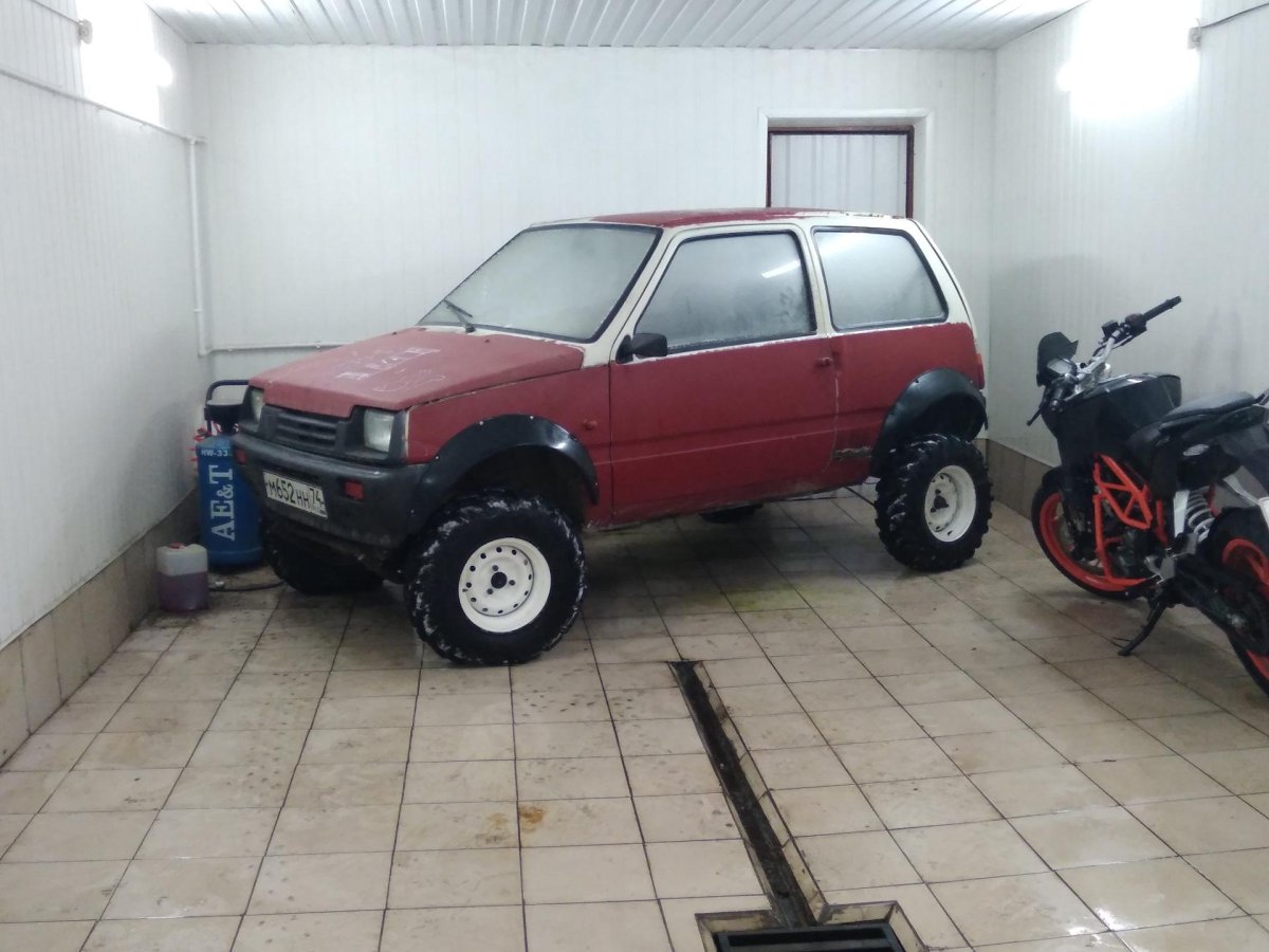 Полноприводная Ока с завода