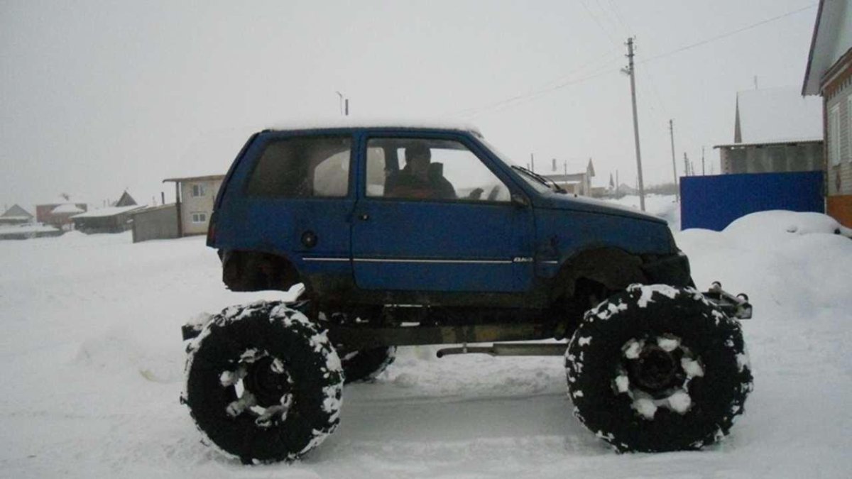 Ока на 35 колесах