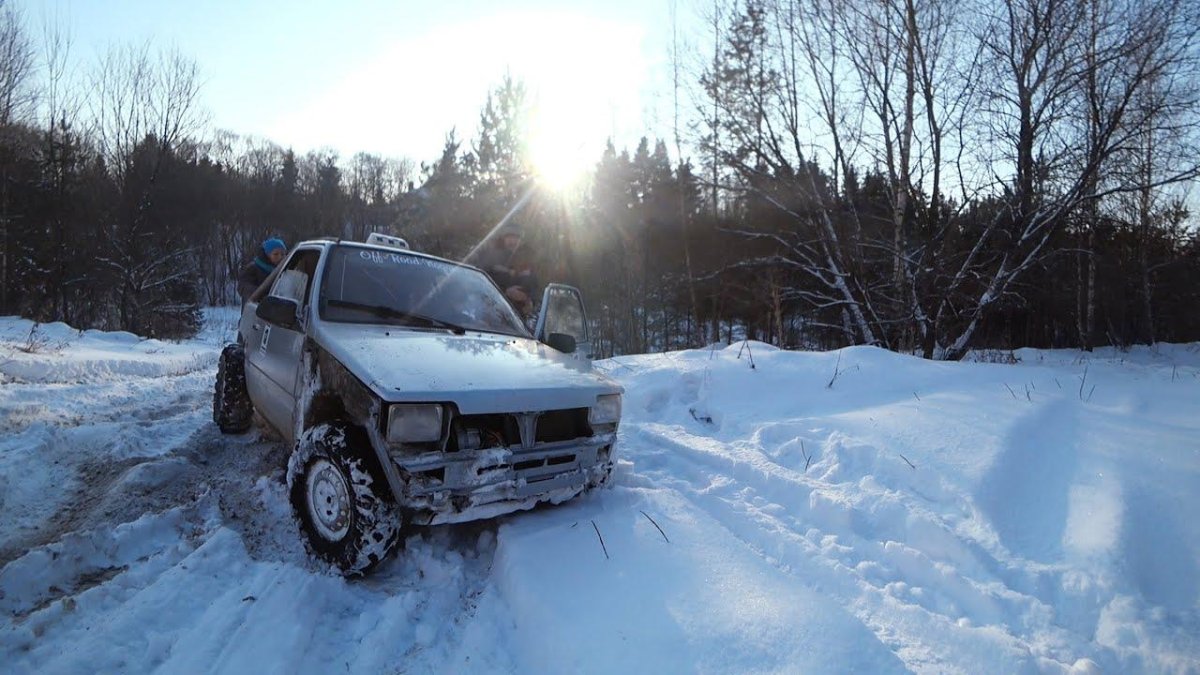 Ока на Квадро колесах