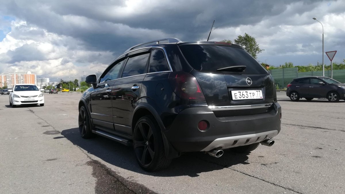Opel Antara занижение