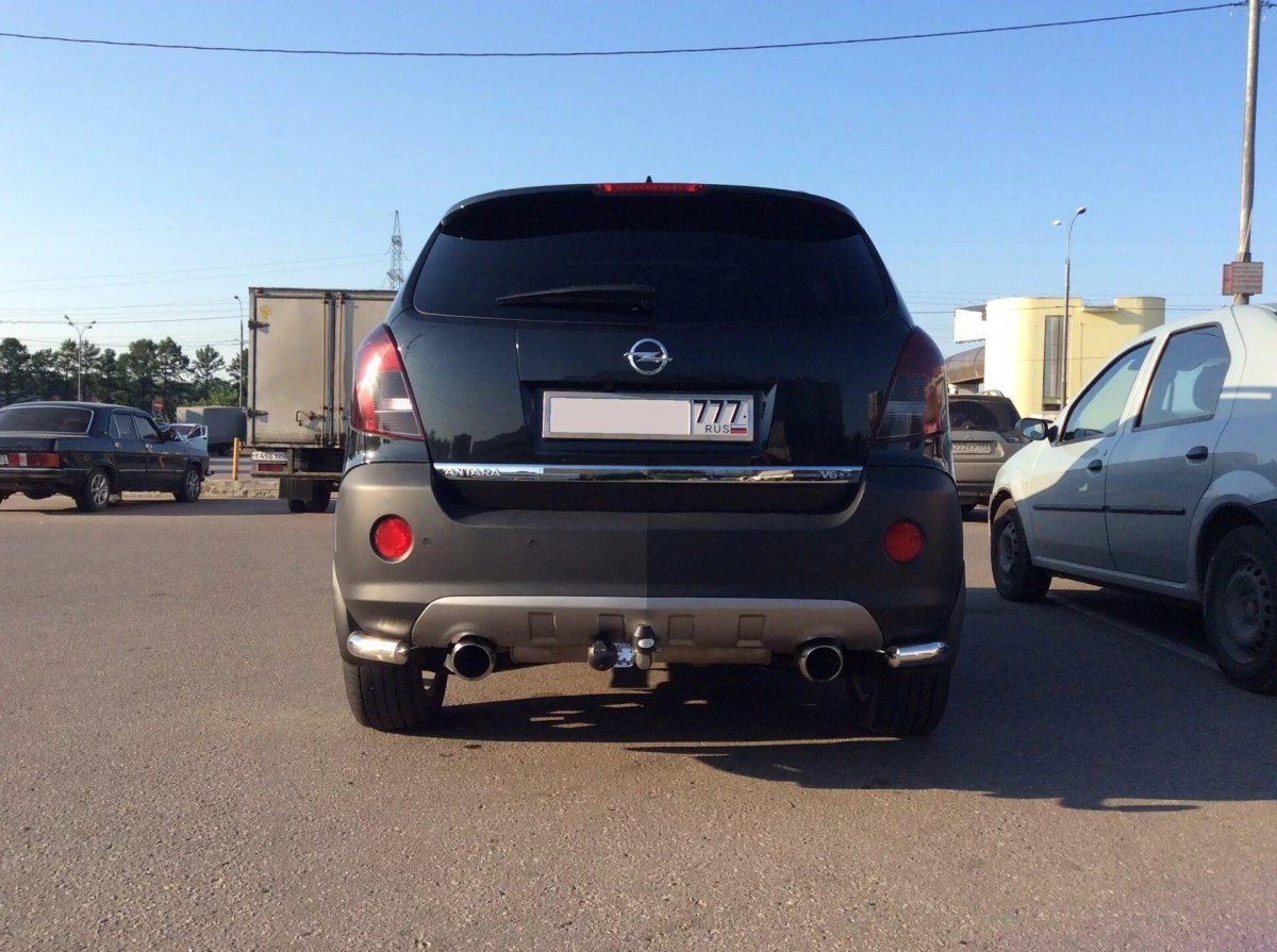 Насадка на глушитель Опель Антара 2.2 дизель