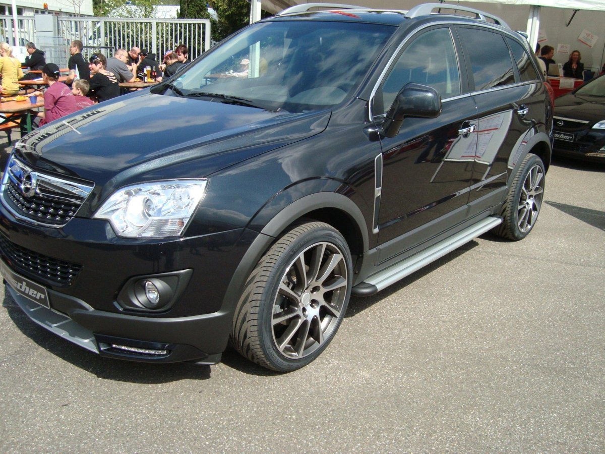 Опель Антара в обвесе