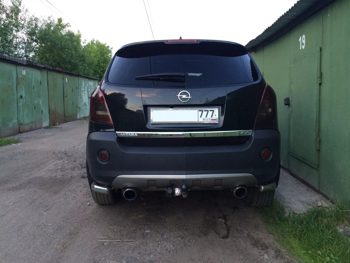 Выхлоп Опель Антара 3.0