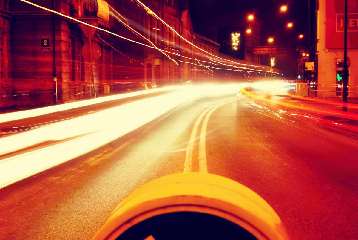 Город ночь дорога