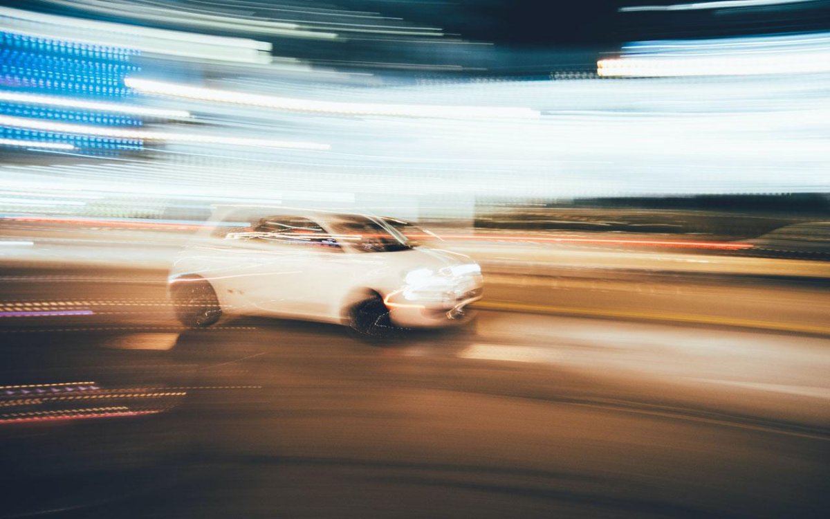 Размытый автомобиль
