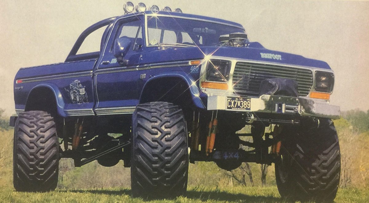 Ford монстр трак