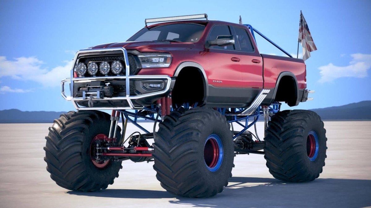 Шевроле Сильверадо бигфут