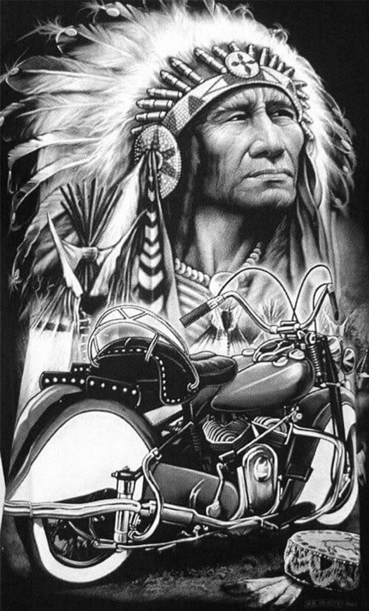Харлей Дэвидсон indian Chief