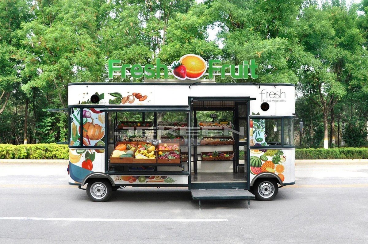 Фургончик с фруктами