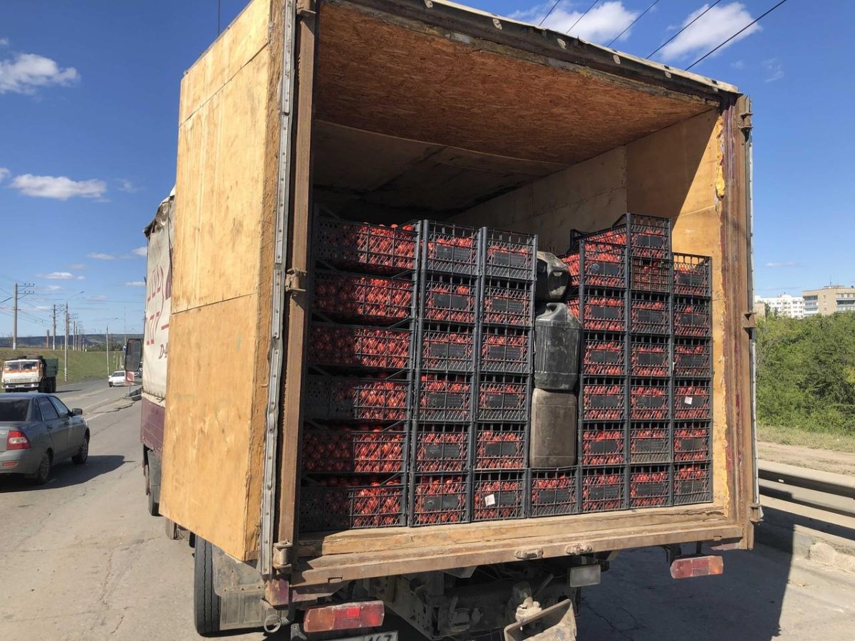 Транспортировка овощей и фруктов