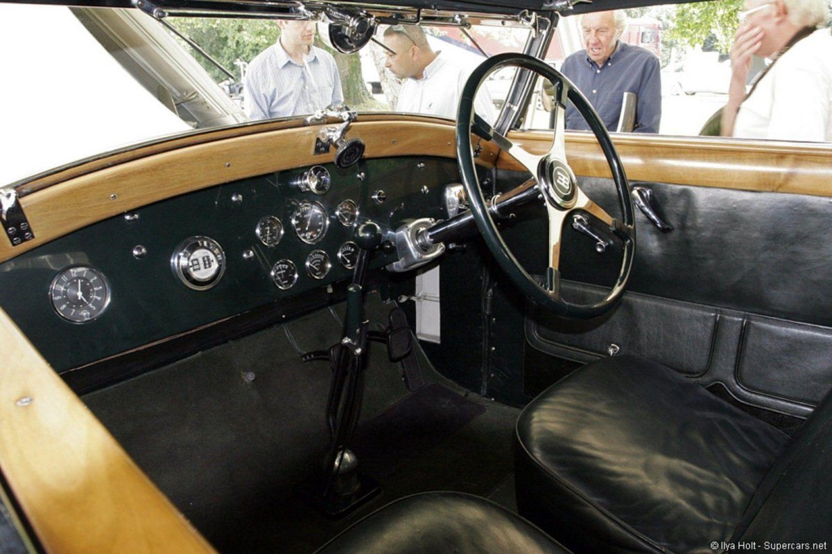 Bugatti Royale салон