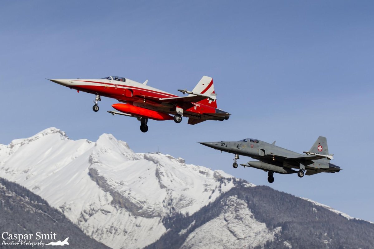 Новейший истребитель Швейцарии